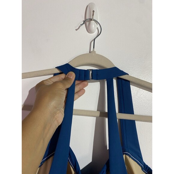 Miraclesuit One Piece Swimsuit Dress 6L Beach Tummy Control Slimming Resort NWOT - Picture 4 of 13